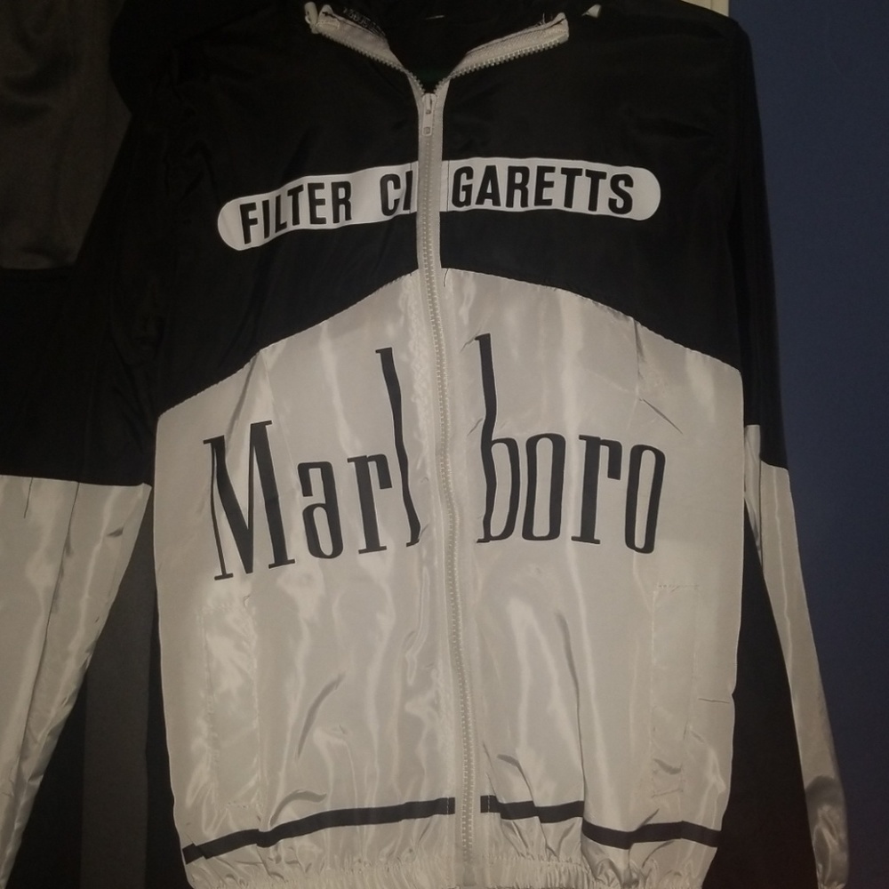 Marlboro Smoking Kills light weight jacket
